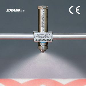 使用霧化噴嘴對應用程序進行消毒