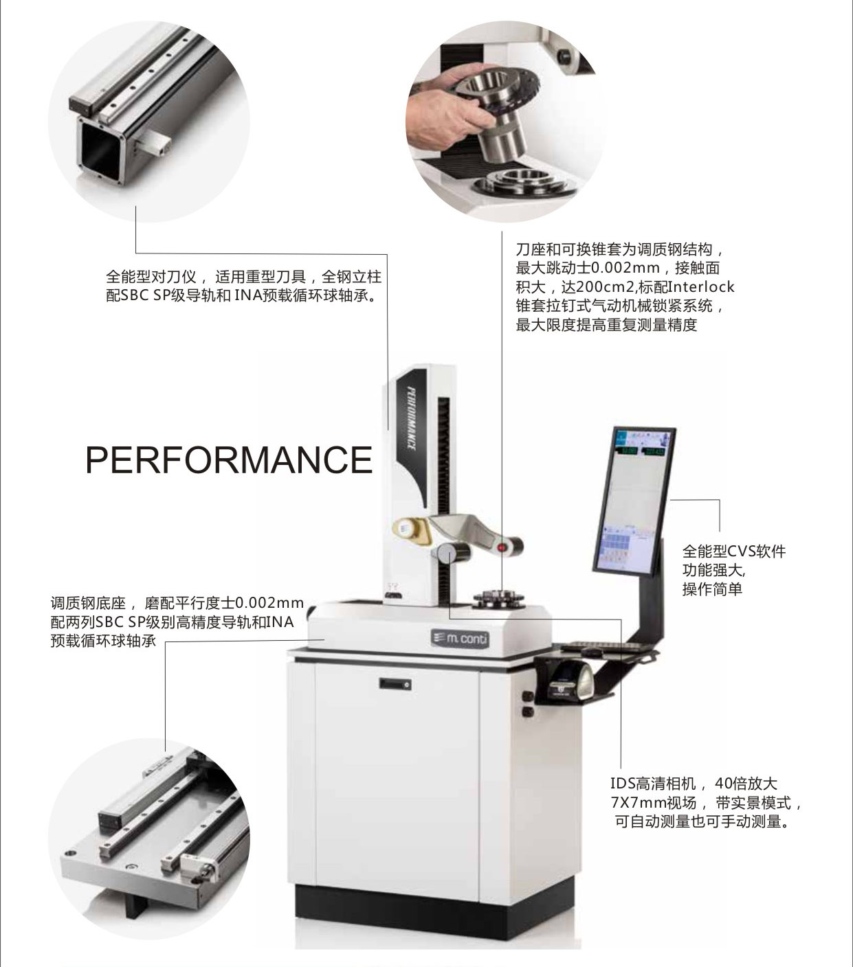 PERFORMANCE系列對刀儀（刀具預調儀）
